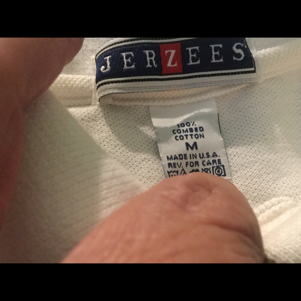 Jerzees Cotton Polo Shirt with Nashville Logo Sz M - Picture 4 of 5
